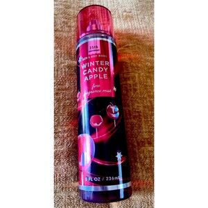 Bath and Body Works WINTER CANDY APPLE Fragrance Body mist NEW 25th Anniversary